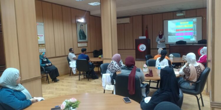 "الصحة الحيوانية" ينظم برنامج تدريبي لطلبة كلية تكنولوجيا العلوم جامعة ٦ أكتوبر 1 الصحة الحيوانية