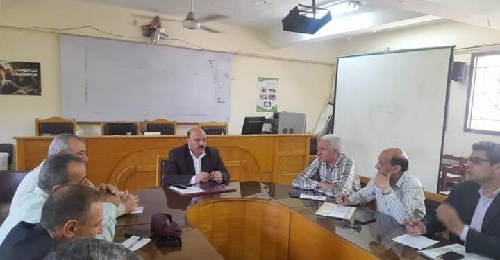 زراعة الدقهلية تعقد اجتماع لمديرى الإدارات الزراعية