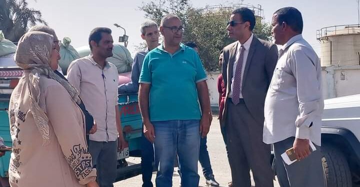 وكيل زراعة أسيوط يتابع توريد الأقماح  بالمطاحن