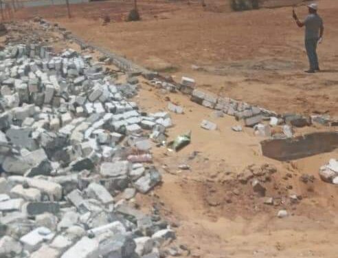 زراعة الإسماعيلية تزيل حالة تعدي