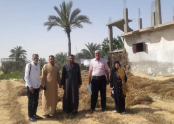 زراعة شمال سيناء تقوم بالمرور على زراعات القمح والشعير