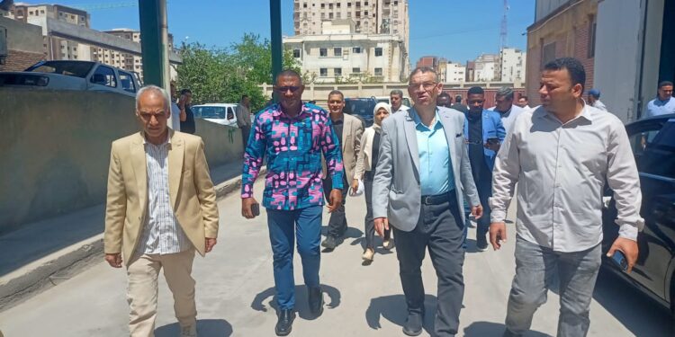 زيارة رسمية لسفير دولة سيراليون لمحطة بحوث سخا بكفر الشيخ 1 زيارة رسمية لسفير دولة سيراليون لمحطة بحوث سخا بكفر الشيخ