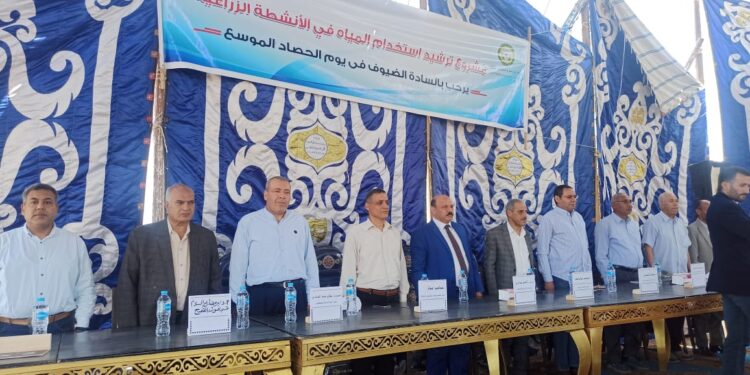 حصاد حقل إرشادي تابع لوزارة الزراعة بالدقهلية