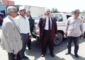 مديرية زراعة الإسماعيلية تتابع الزراعات المتضررة بمنطقة الكوبانية