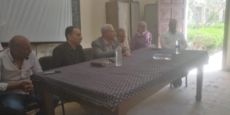 زراعة بني سويف تنظم دورة تدريبية لشرح خطة مكافحة آفات القطن موسم ٢٠٢٤ 1 زراعة بني سويف