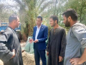 وكيل زراعة أسيوط يتفقد الشون بمنفلوط والقوصية..ويتابع زراعات الينسون والبنجر 15 متابعة توريد القمح بزراعة أسيوط