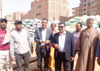 وكيل زراعة أسيوط ويتابع توريد القمح