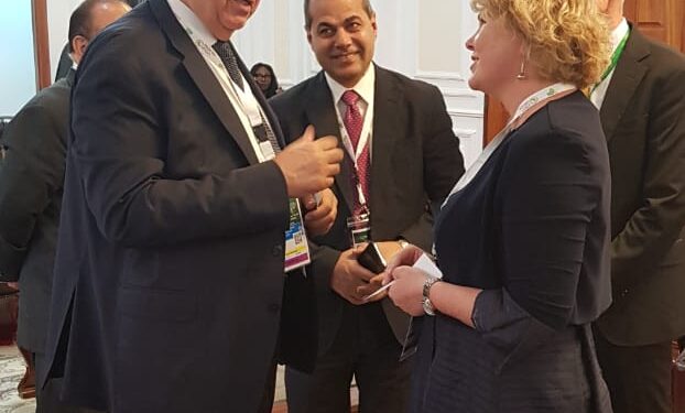 وزير الزراعة يلتقي مع عدد من وزراء الزراعة ورؤساء المنظمات الدولية والإقليمية 1 وزير الزراعة