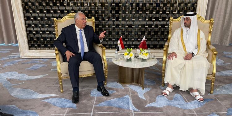 “القصير والعطية” يبحثان آفاق التعاون المصري القطرى في مجال الزراعة والأمن الغذائي