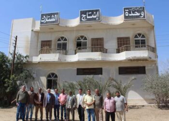 وكيل زراعة الفيوم يتفقد وحدة إنتاج الشتلات