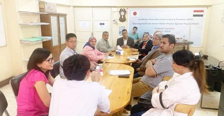 مكتب الجايكا بمديرية زراعة أسيوط يبحث أنشطة المشروع 1 اجتماع مكتب الجايكا بزراعة أسيوط