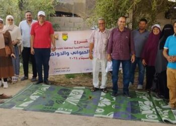 مدرسة حقلية بمديرية زراعة جنوب سيناء