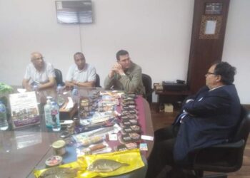 وزير الزراعة اللبناني يتفقد المشروعات السمكية بالإسكندرية