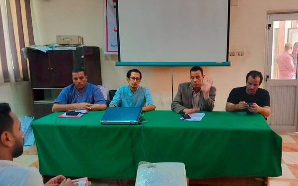 زراعة أسيوط تجتمع بمديري الإدارات الزراعية ورؤساء أقسام حماية الاراضى بالمديرية 1 زراعة أسيوط