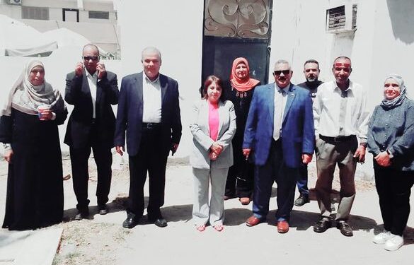 زيارةالمهندسة إكرام العدوى للإسماعيلية