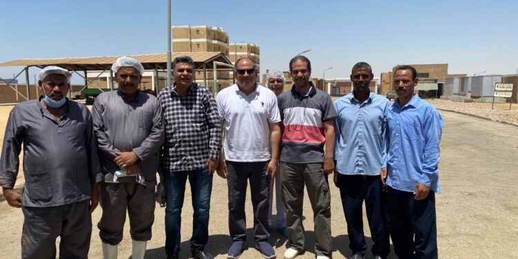 رئيس مركز البحوث الزراعية يتفقد مشروع إنتاج البيض الخالي من المسببات المرضية بالفيوم 1 رئيس مركز البحوث الزراعية يتفقد مشروع إنتاج  البيض الخالي من المسببات المرضية بالفيوم