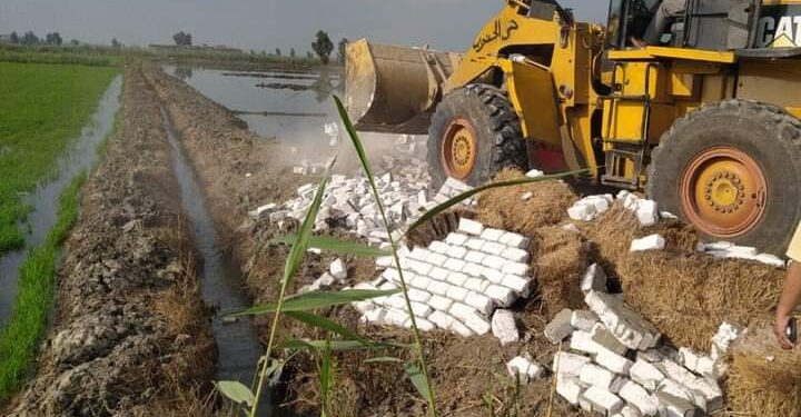 «زراعة بورسعيد » تزيل 4 حالات تعدي خلال إجازة العيد  1 زراعة بورسعيد تزيل 4 حالات تعدي