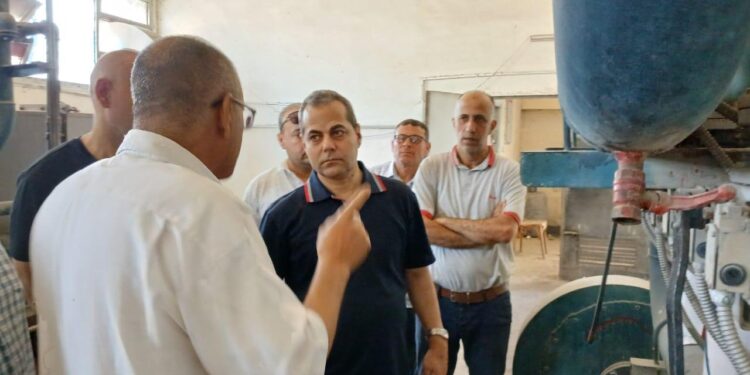 الزراعة تتابع الصادرات والواردات الزراعية في ميناء دمياط 1 الزراعة