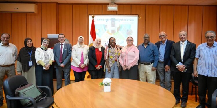معهد بحوث الصحة الحيوانية يستقبل وفد منظمة الفاو 1 معهد بحوث الصحة الحيوانية يستقبل وفد منظمة الفاو