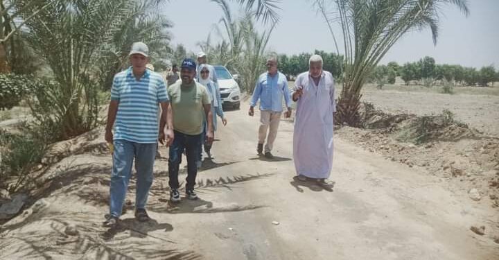 فريق إرشادي ريفي لمحصول الزيتون بزراعة السويس