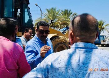 إزالة التعديات بزراعة المنيا