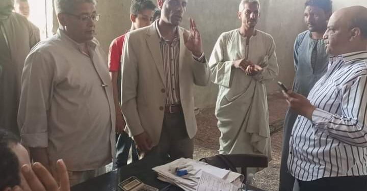 وكيل زراعة أسيوط تابع توريد القمح وصرف الأسمدة