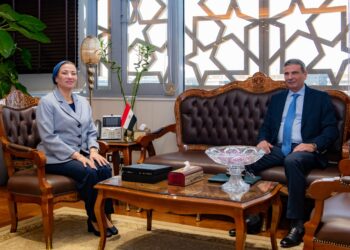 وزيرا الزراعة والبيئة يبحثان الاستفادة من قش الأرز والإجراءات الاستباقية لمواجهة ظاهرة السحابة السوداء 1 وزيرا الزراعة والبيئة يبحثان الاستفادة من قش الأرز والإجراءات الاستباقية لمواجهة ظاهرة السحابة السوداء