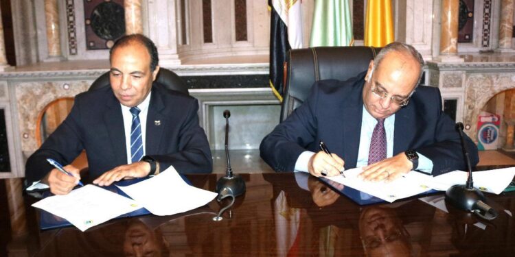 برتوكول تعاون بين بحوث الصحراء وبنك المياه المصري لدعم الاقتصاد الوطني 1 بحوث الصحراء