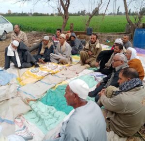 مشروع ترشيد المياه يدرب المزارعين 