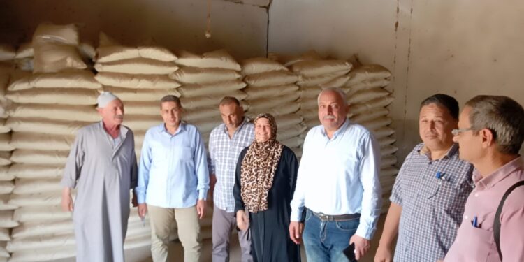 وكيل زراعة الغربية يتابع العمل بالإدارات الزراعية 1 زراعة الغربية