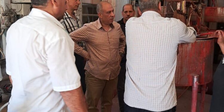 الزراعة تقوم بالمرور على محطات إعداد وغربلة التقاوى