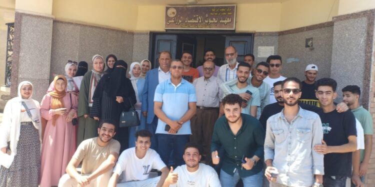 بحوث الاقتصاد الزراعي ينظم دورة تدريبية لطلاب كلية الزراعة بكفر الشيخ