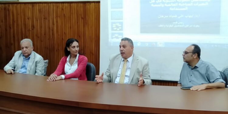 بحوث أمراض النبات والمنظمة العربية للتنمية الزراعية ينظمان دورة حول المحاصيل الحقلية 1 أمراض النبات