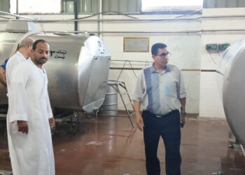 زراعة القليوبية تقوم بزيارة ميدانية لمزرعة ومركز تجميع الألبان