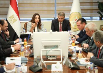 وزير الزراعة و وزيرة التنمية المحليةيعقدان اجتماعاً مع المحافظين عبر الفيديو كونفرانس لمتابعة عدد من الملفات المهمة على أرض المحافظات 1 وزير الزراعة