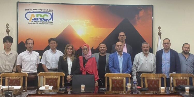 البحوث الزراعية يستقبل وفد جامعة كيوتو باليابان