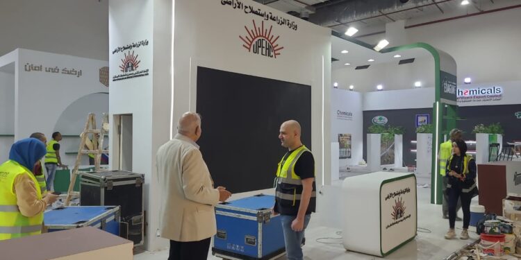 اتحاد منتجى الحاصلات البستانية يشارك في معرض صحاري بأفضل الشتلات والتقاوى 1 صحاري