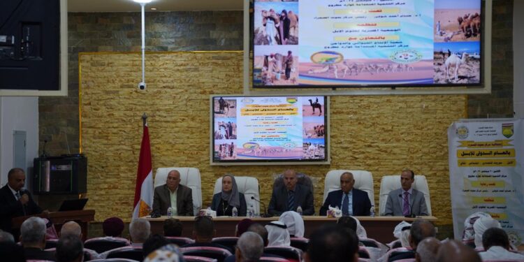 "بحوث الصحراء" ينظم احتفالية بمناسبة العام الدولي للإبل في مطروح 1 بحوث الصحراء
