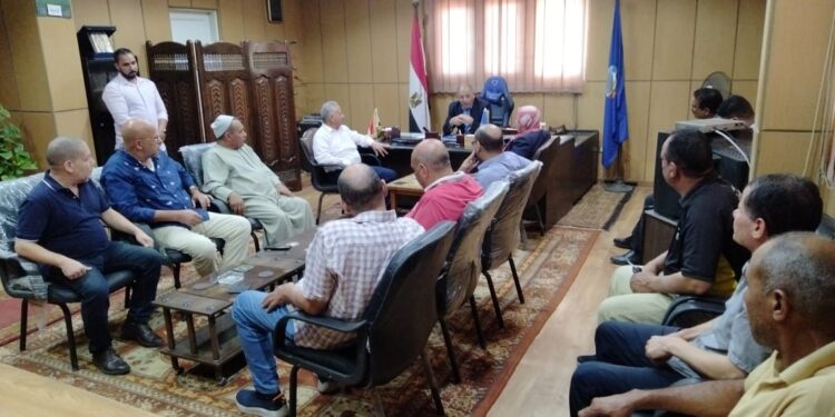 وكيل زراعة البحيرة يشدد على حماية الأراضى وتوزيع الأسمدة 1 زراعة البحيرة