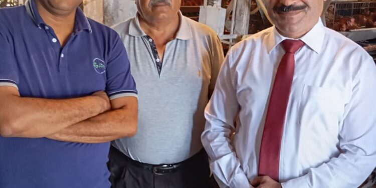 وكيل زراعة الغربية يتفقد مشروع إنتاج البيض..و يوجه بإزالة التعديات 1 زراعة الغربية