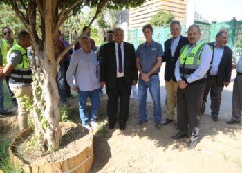 نائب وزير الزراعة يتفقد أعمال تطوير حديقة الأورمان