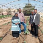 وكيل زراعة البحر الأحمر يتفقد الصوب الزراعية بسفاجا 12 زراعة البحر الأحمر