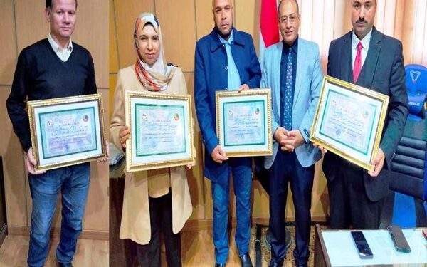 وكيل زراعة البحيرة يكرم الموظفين المتميزين عن شهر نوفمبر 1 زراعة البحيرة