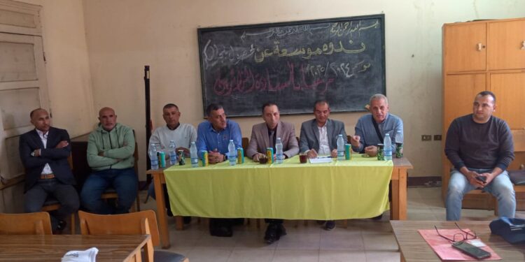 «زراعة الشرقية» تنظم ندوة إرشادية عن المحاصيل الشتوية وخاصة البنجر والقمح بكفر صقر 1 زراعة الشرقية