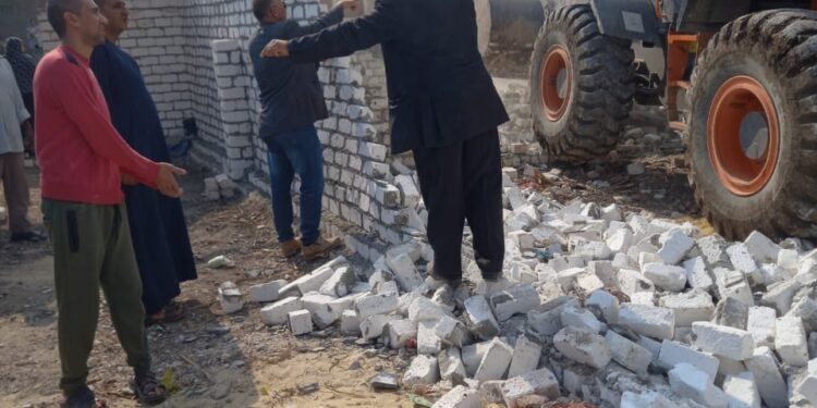 «زراعة بني سويف» تزيل 84 حالة إزالة للتعديات على الأراضي الزراعية 1 زراعة بني سويف