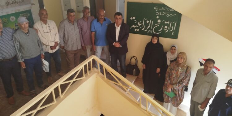 «زراعة شمال سيناء » تفتتح الإدارة الزراعية برفح بمقرها الجديد عقب إغلاقها لأكثر من ثمان سنوات 1 زراعة شمال سيناء