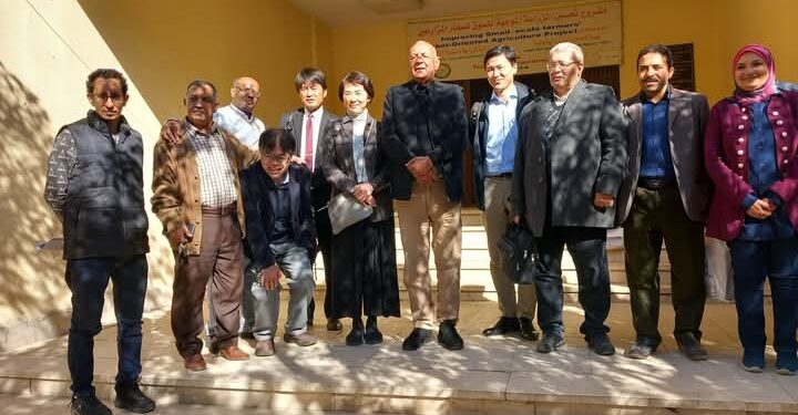 وفد «الجايكا» يتفقد قرى مشروع«ISMAP» بـ«زراعة أسيوط» لبحث تحسين الزراعة الموجهة 1 وفد الجايكا يزور زراعة أسيوط