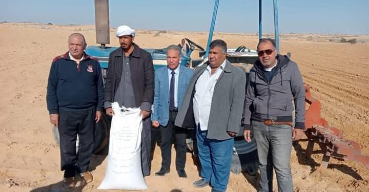 «زراعة شمال سيناء»: توزيع تقاوي الشعير مجانا للمزارعين وزراعة 18حقل إرشادي 1 زراعة شمال سيناء