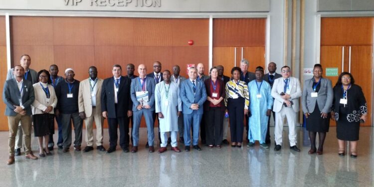 بحوث الثروة السمكية يشارك في اجتماع المراكز المتميزة للمصايد والاستزارع السمكى للاتحاد الأفريقي 1 الثروة السمكية