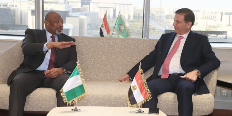 وزيرا الزراعة في مصر ونيجيريا يبحثان سبل تعزيز التعاون في المجالات الزراعية 1 وزيرا الزراعة في مصر ونيجيريا يبحثان سبل تعزيز التعاون في المجالات الزراعية